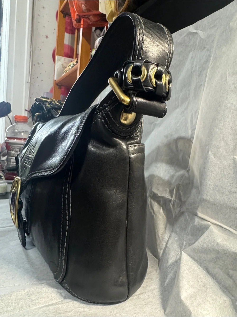 Coach Bleecker Flap shoulder purse